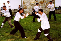 Ba Gua Research Sparring  [Photo by B. Lami]