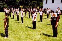 Ba Gua Sword Training [Photo by B. Lami]