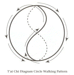 Yin Yang Circle Walking Pattern