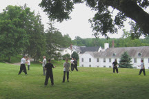 Ba Gua Staff Fighting Practice