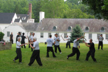 Ba Gua Sword Fighting Practice